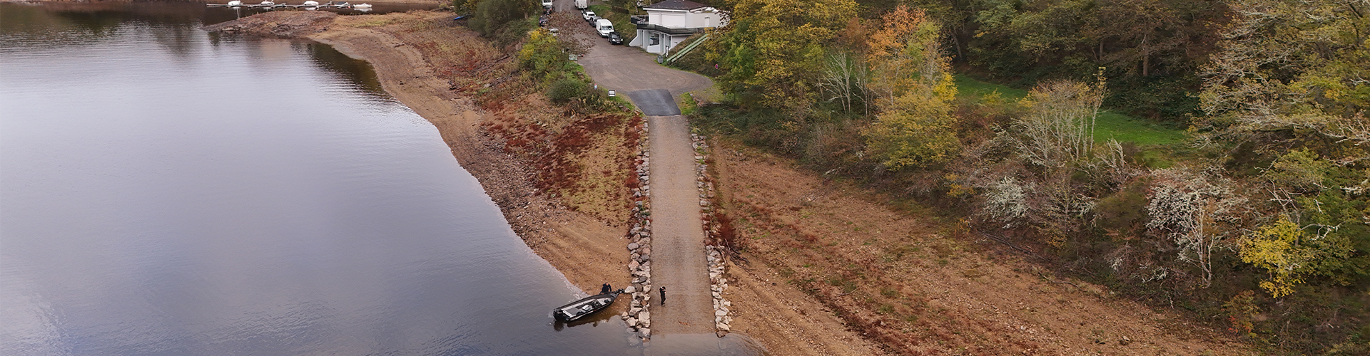 Slider mise à l'eau Fades Auvergne